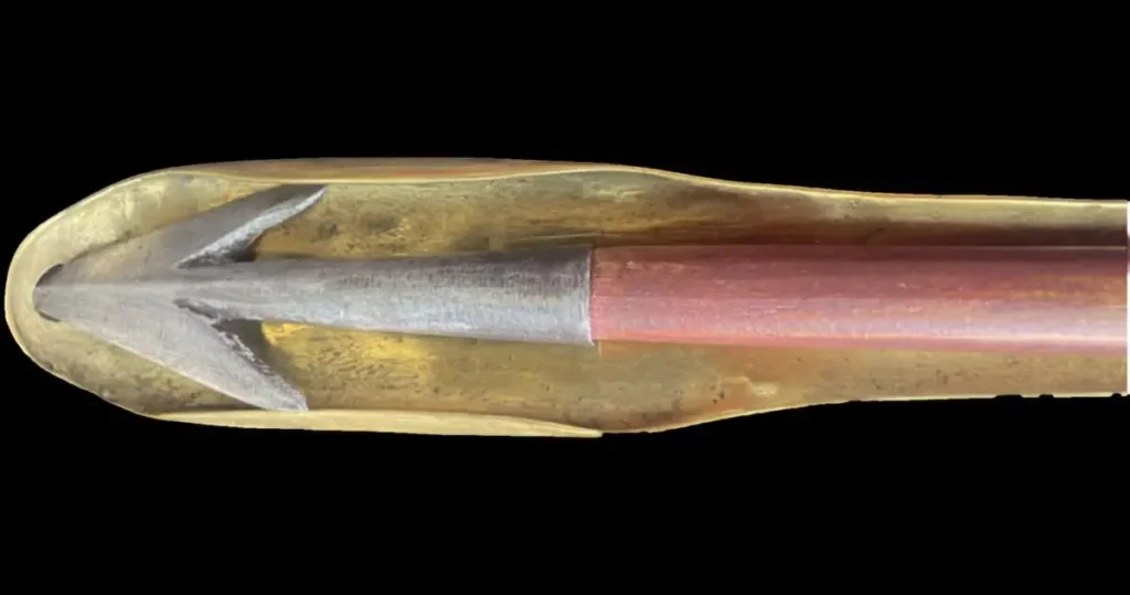 Close up of the Spoon of Diocles